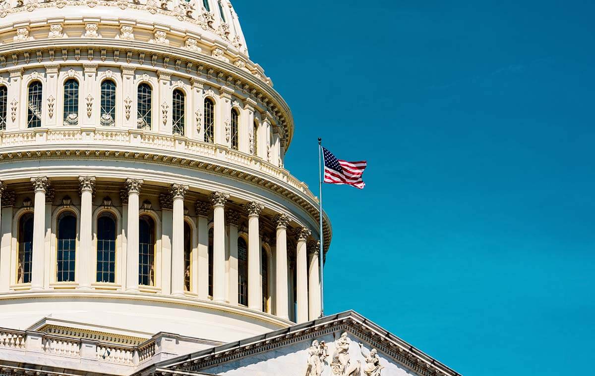 The United States Capital Dome. Discover the legislative history of the Child Abuse Prevention and Treatment Act (CAPTA)
